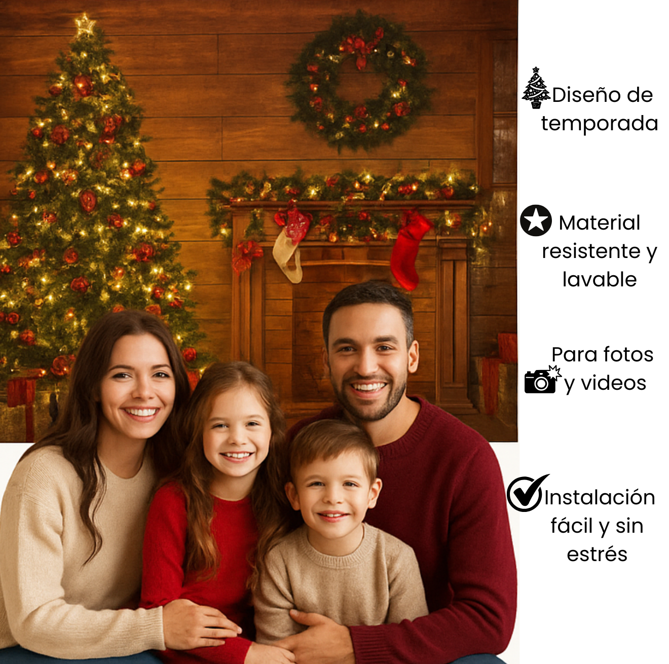 Telón de fondo Navideño