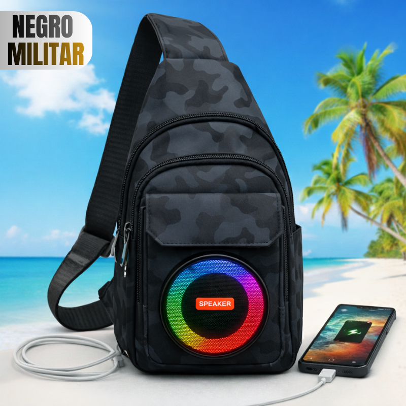 Bandolera + Parlante + lentes de Regalo 🎁